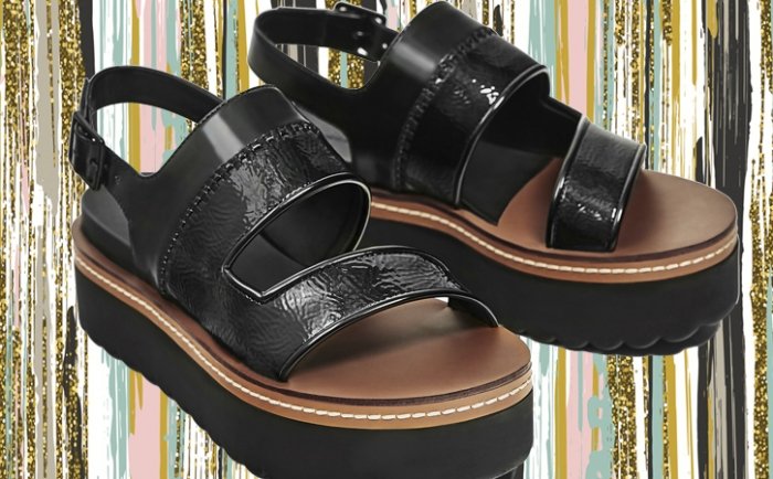 Schuhtrends Frühling/Sommer 2017: Flatform Sandalen von Zara